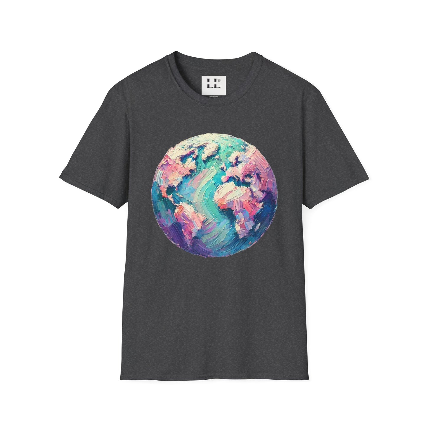 Vibrant Pastel Earth T-Shirt - Perfect for Spring and Summer Celebrations & Gift