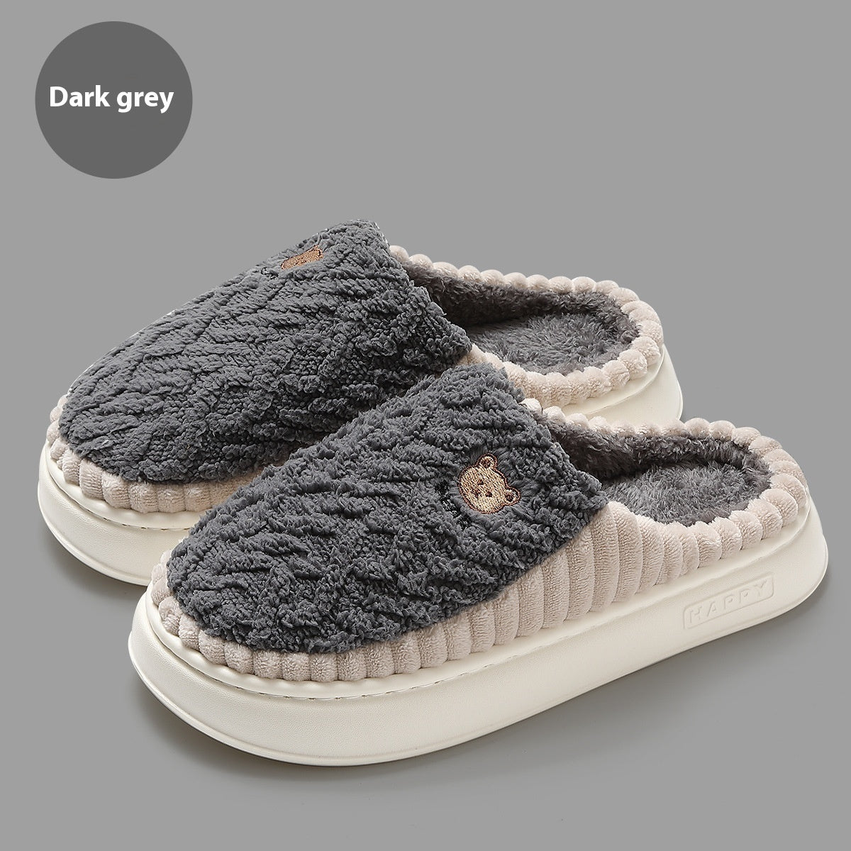 #45 - Thermal Cotton Slippers - Women's
