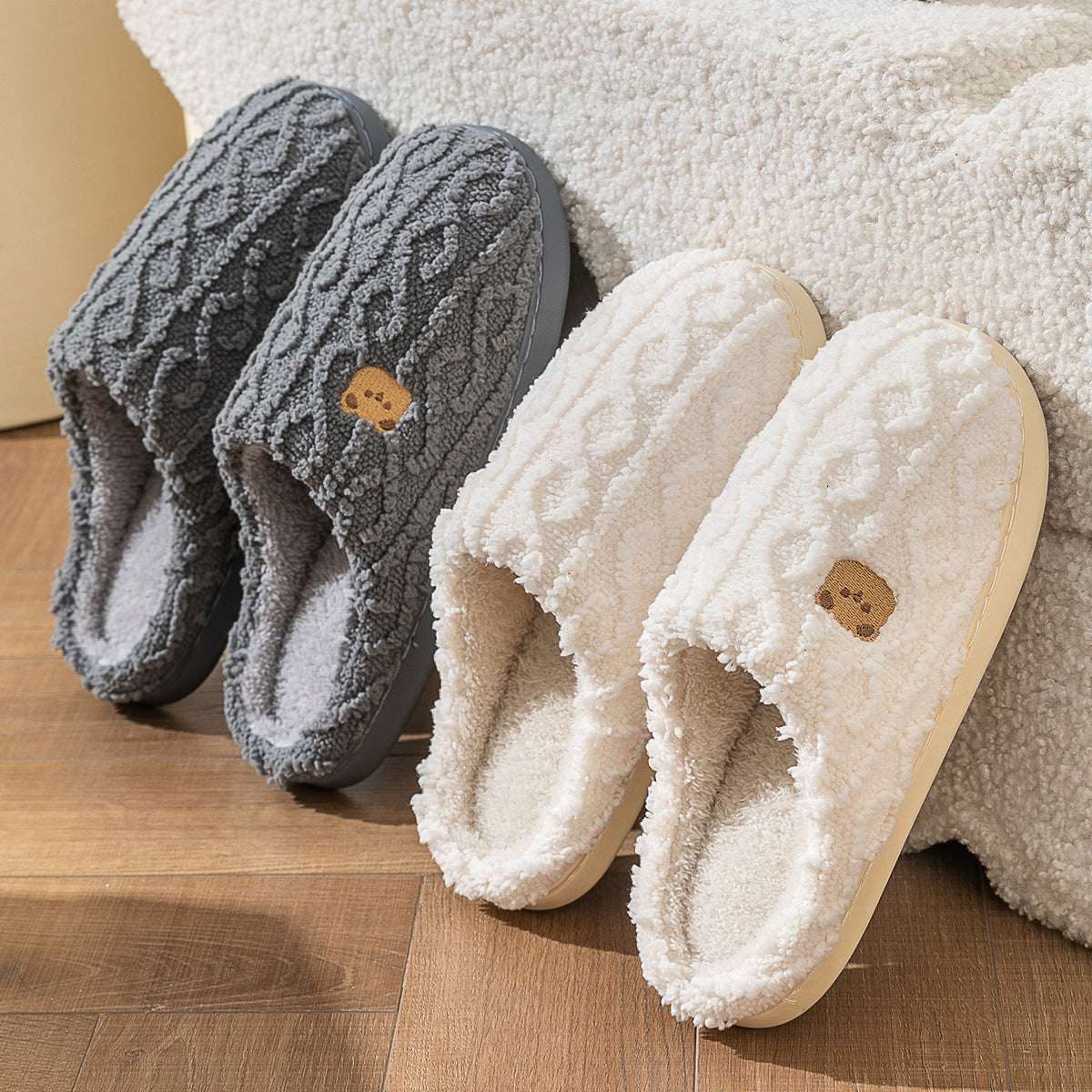 #27 - Women's Non-slip Soft Soled Cotton Slipper