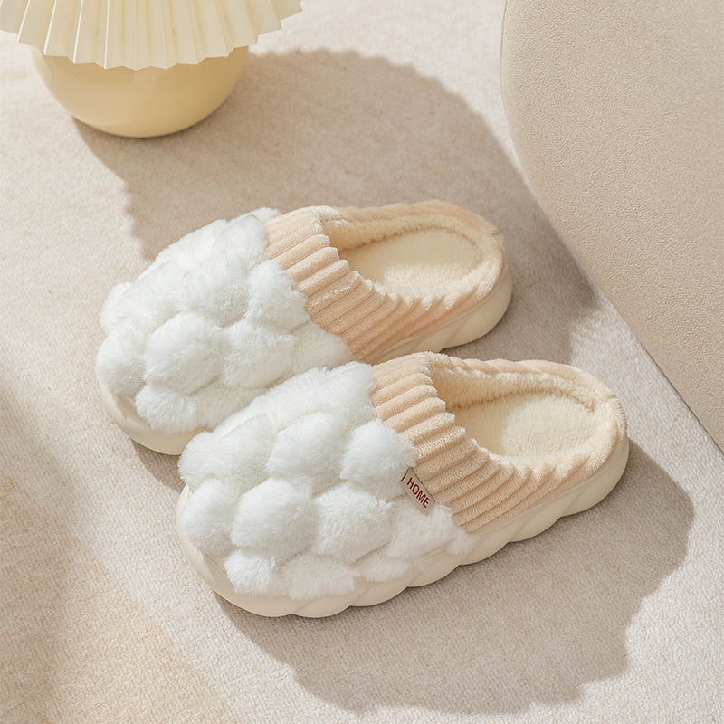 #1 - Non-Slip Women's Cotton Slippers