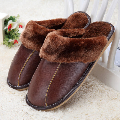 #17 - Unisex Leather Slippers
