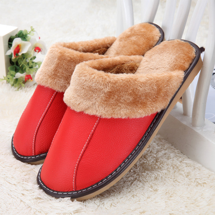 #17 - Unisex Leather Slippers