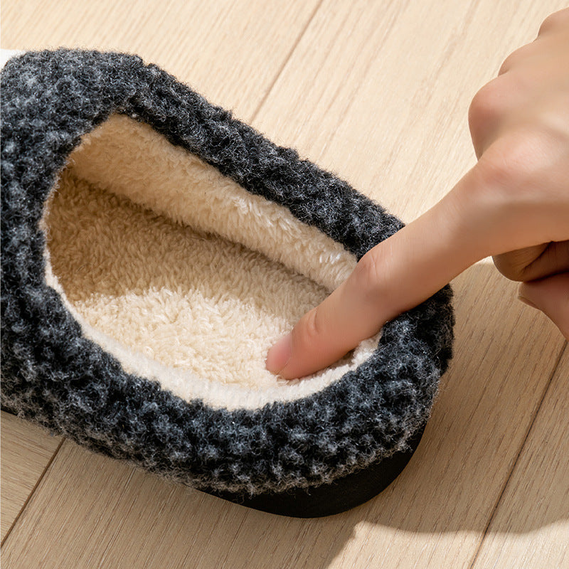 #4 - Men's Cotton Winter House Slippers