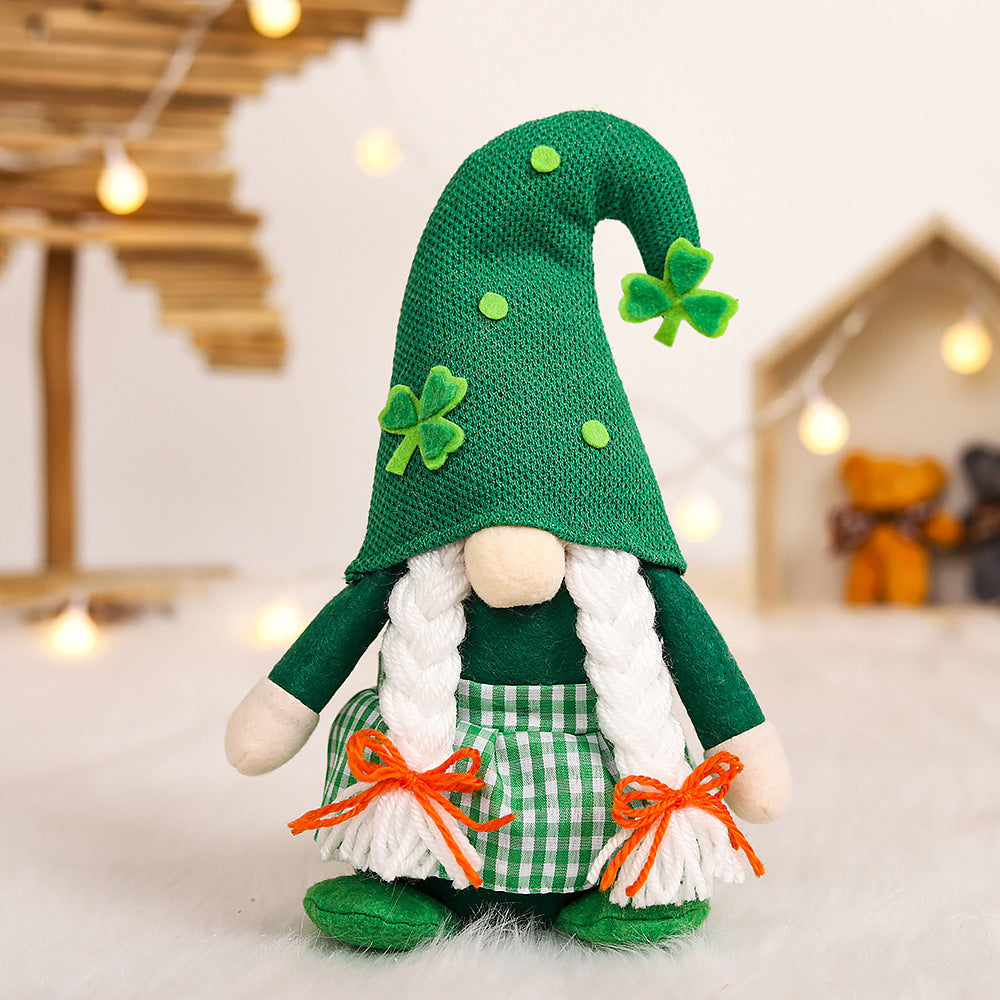 St. Patrick Doll Ornaments