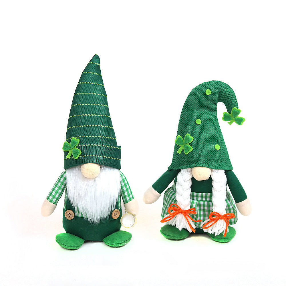 St. Patrick Doll Ornaments