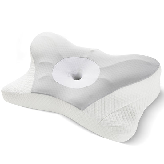 Sleep Well Ergonomic Foam Neck Pillow