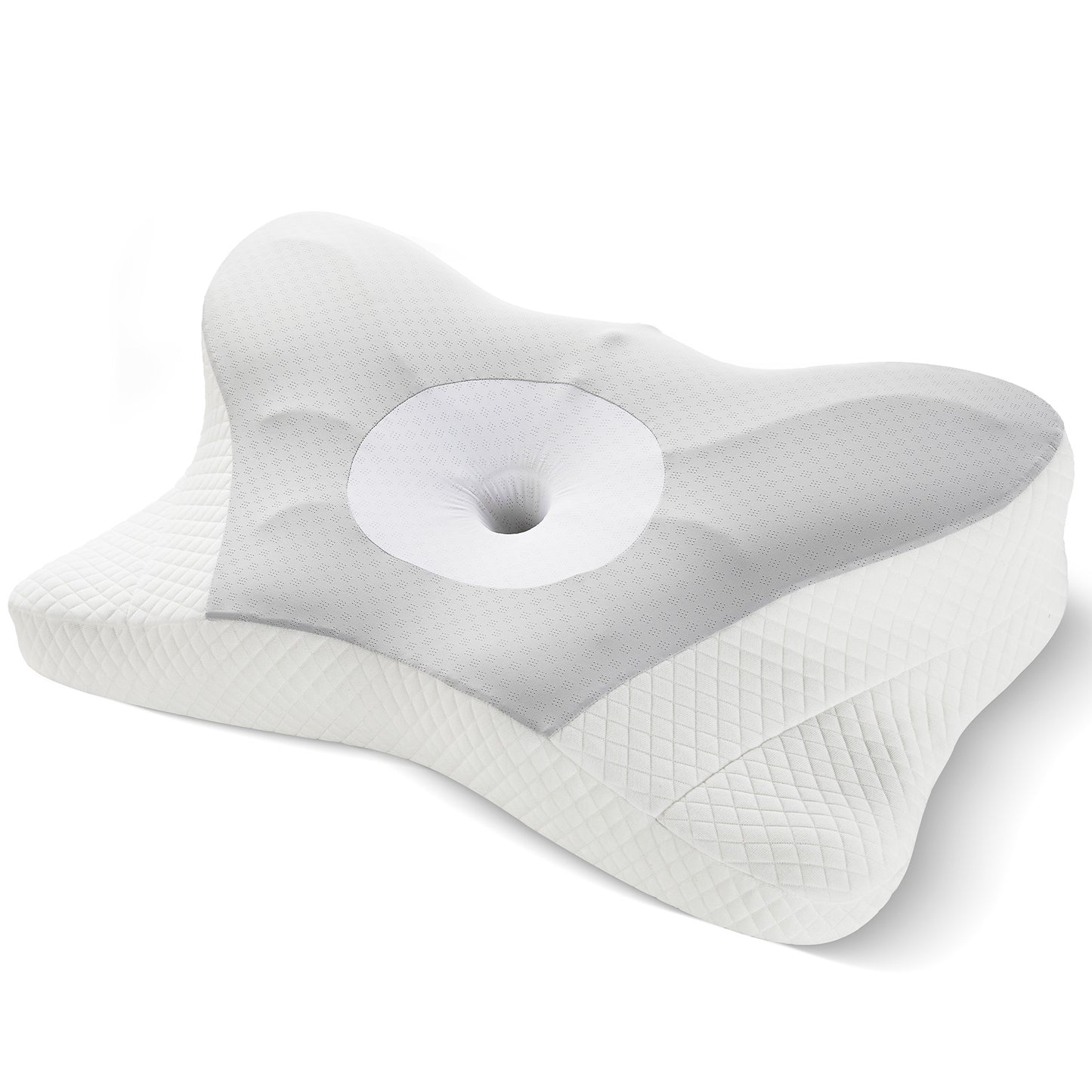 Sleep Well Ergonomic Foam Neck Pillow