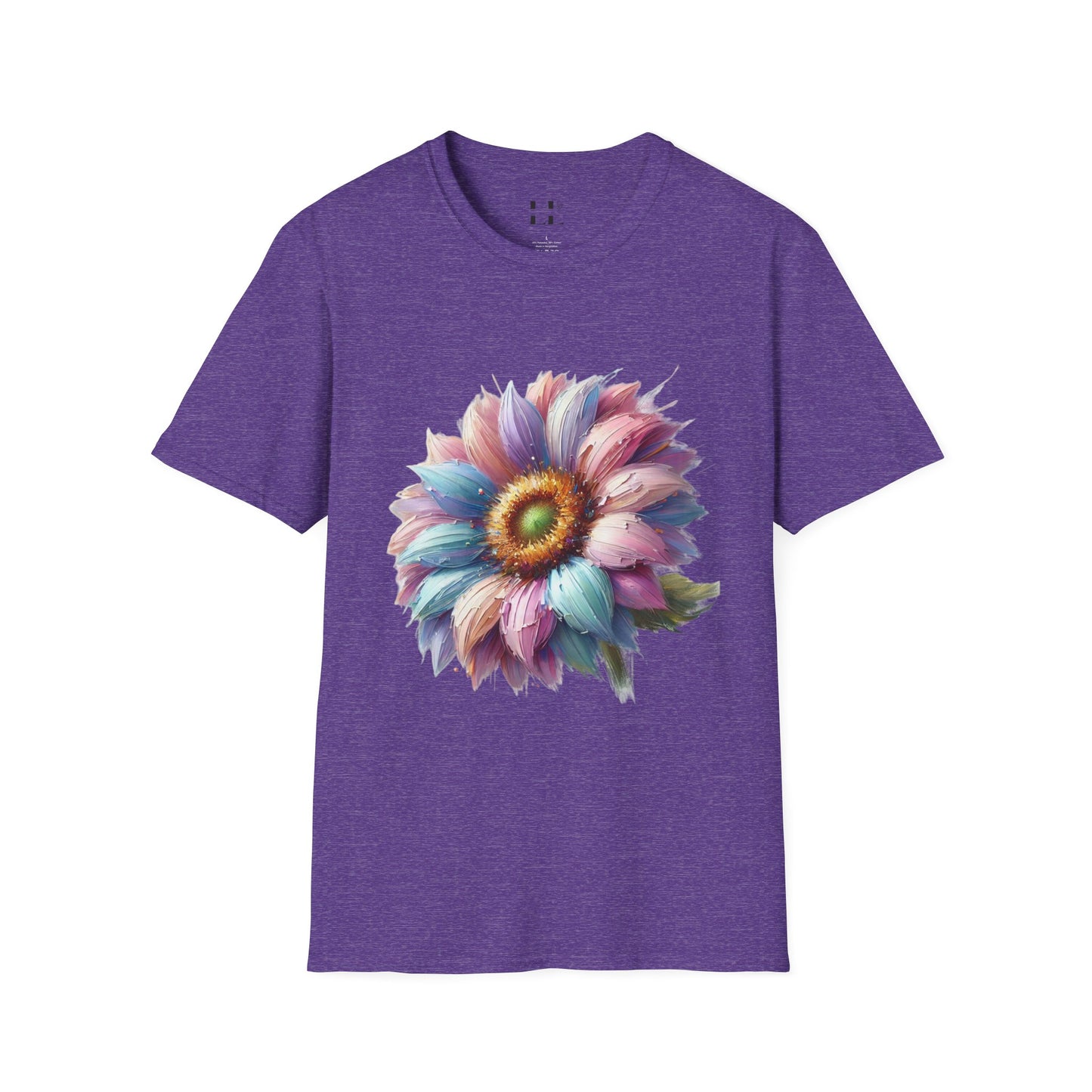 Vibrant Pastel Sunflower T-Shirt - Perfect for Spring and Summer Celebrations & Gift