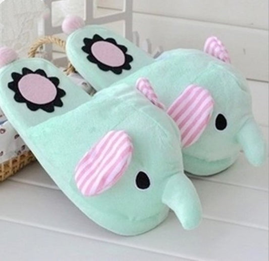 #41 - Women's Plush Animal Slippers