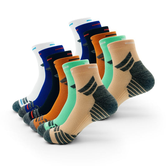 Men's All-Day Comfort Sports Socks - 6 Pack