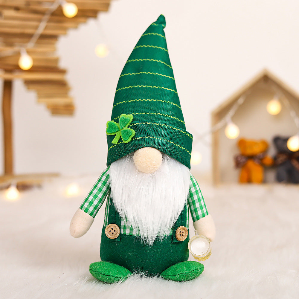 St. Patrick Doll Ornaments