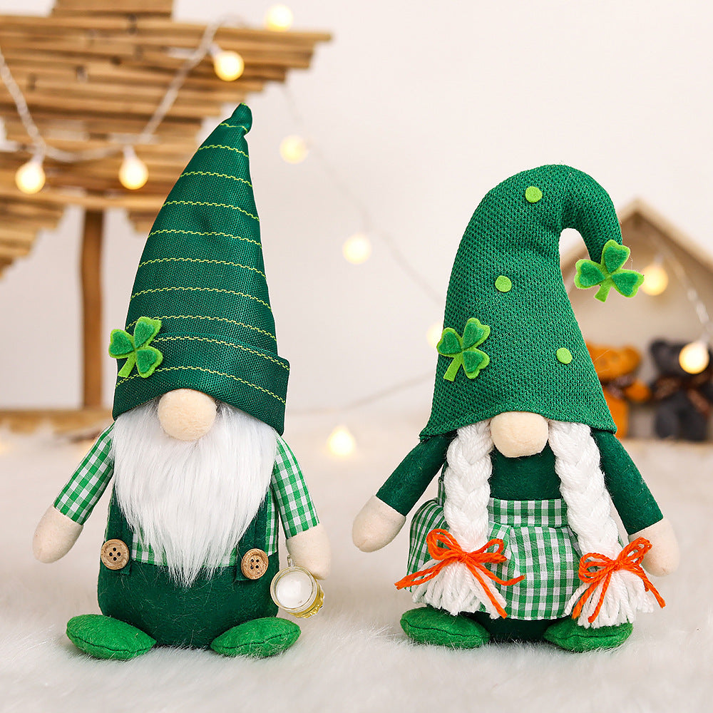 St. Patrick Doll Ornaments