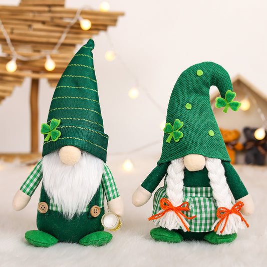 St. Patrick Doll Ornaments