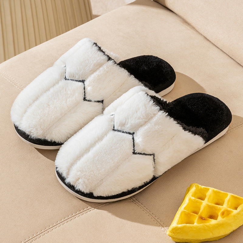 #1 - Non-Slip Women's Cotton Slippers