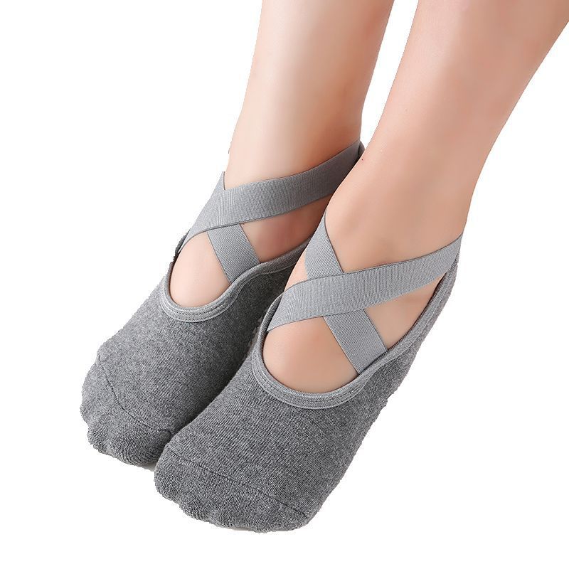 Grip-Perfect Cross Belt Yoga Socks