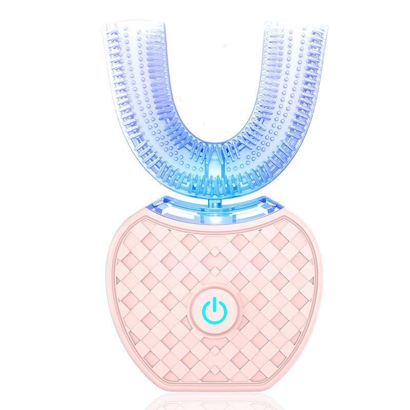 360° Automatic Toothbrush with Whitening Blue Light