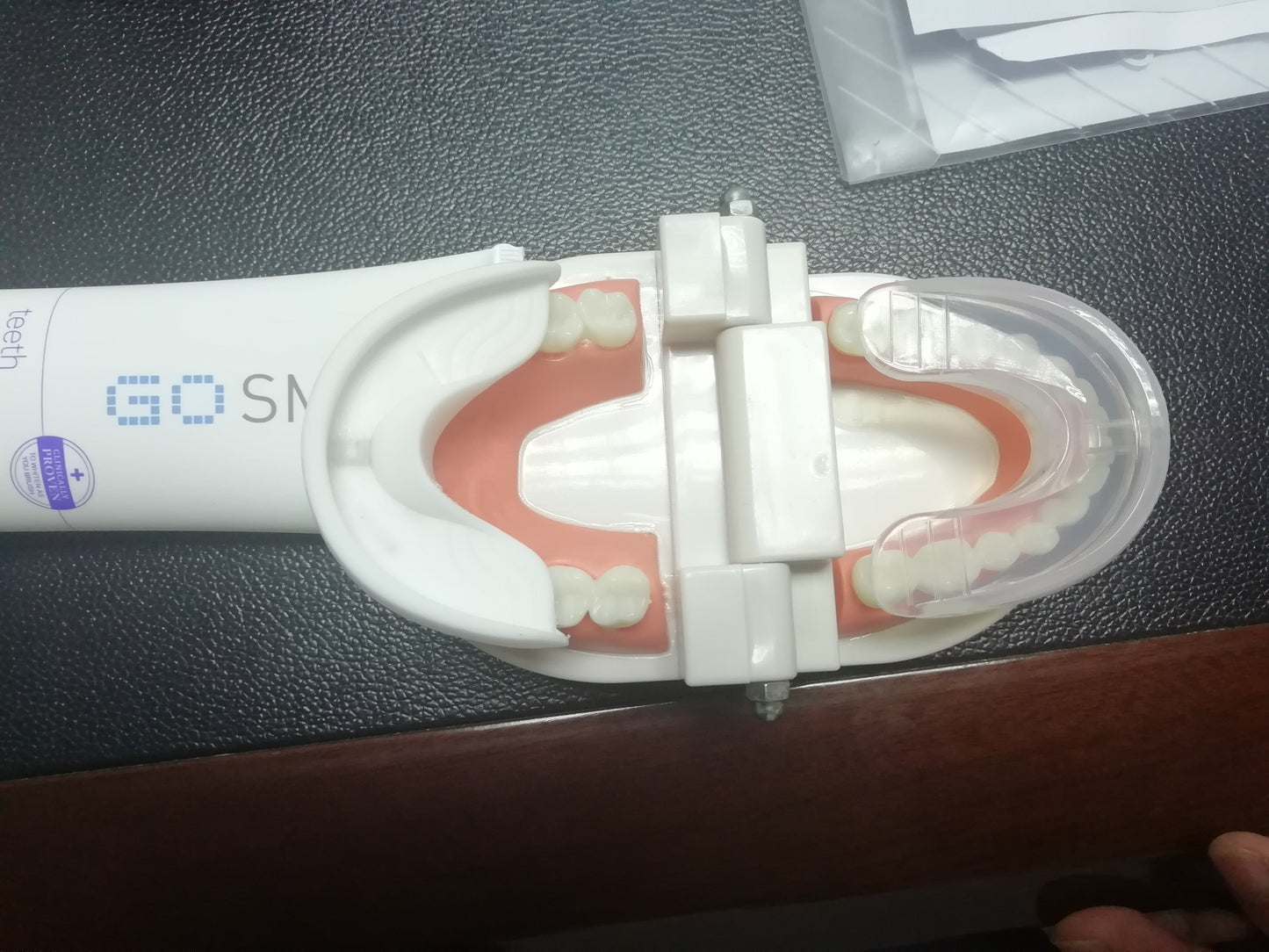 360° Automatic Toothbrush with Whitening Blue Light