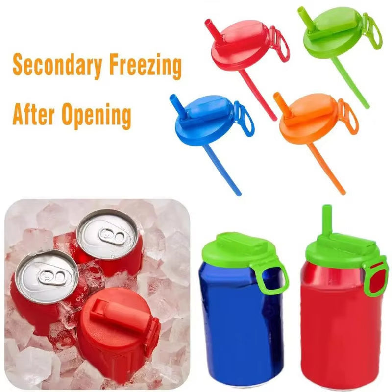 Soda Can Covers w / Straw