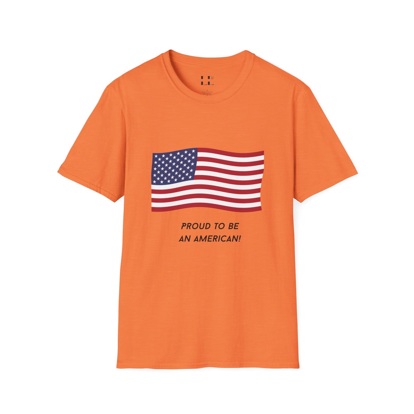 Proud to Be an American Unisex Softstyle T-Shirt - Celebrate Patriotism
