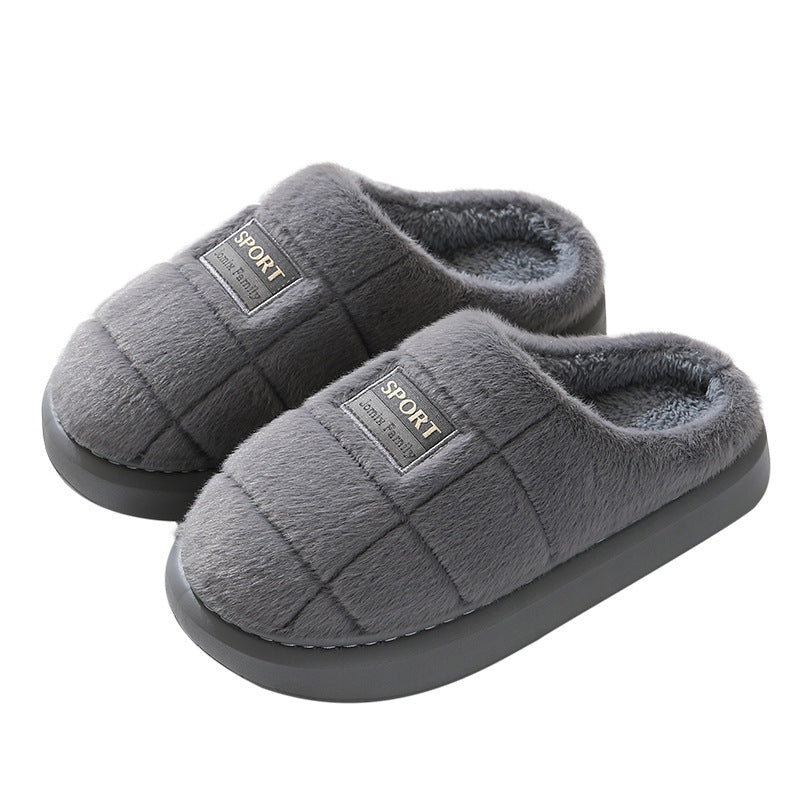 #12 - Men's Anti-Slip Cotton Slippers