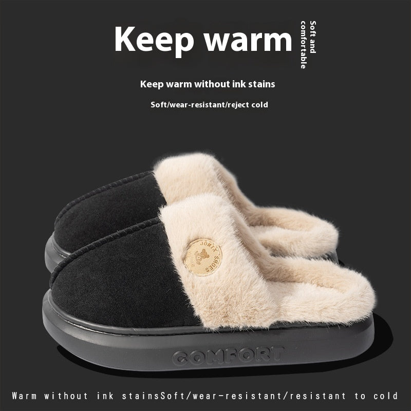 #25 - Women's Thick Soled Plush Slippers
