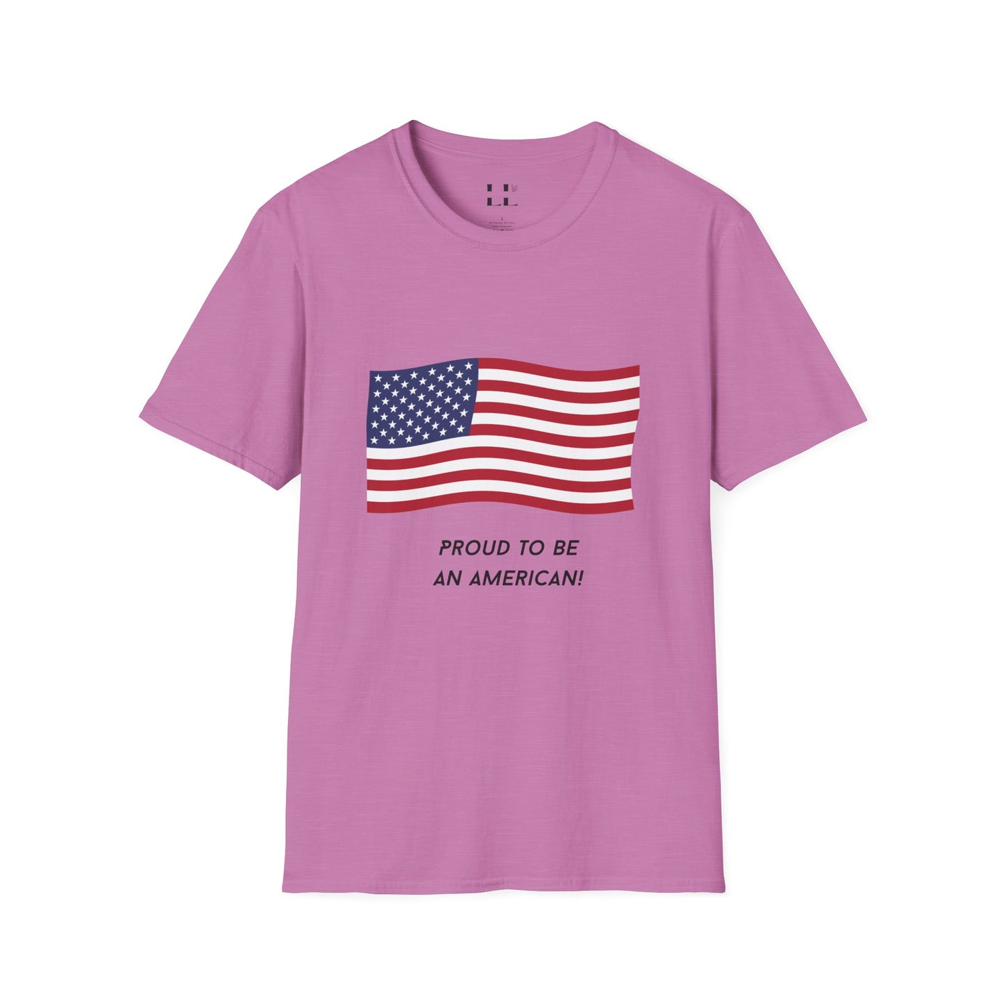 Proud to Be an American Unisex Softstyle T-Shirt - Celebrate Patriotism