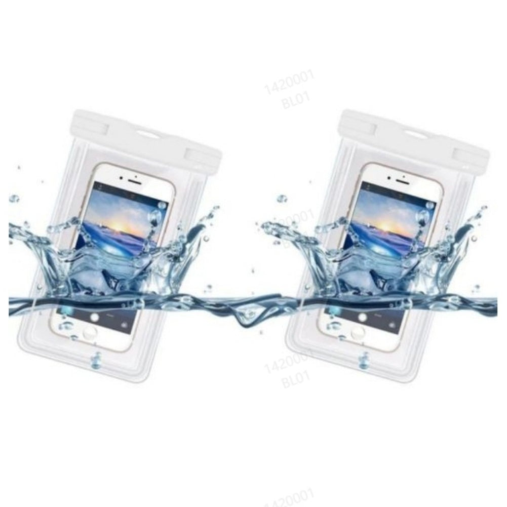 2 Pack Waterproof Phone Pouch