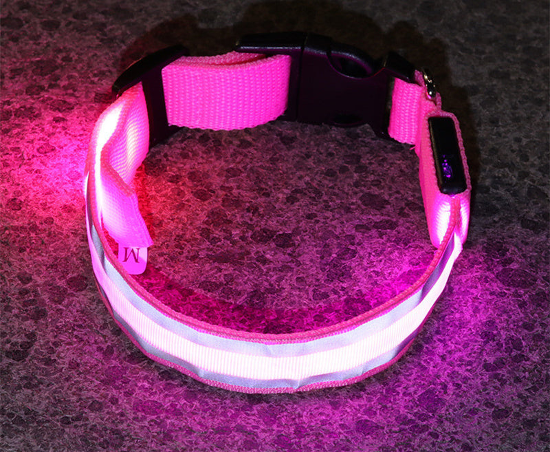 High Visibility Led Pet Collar