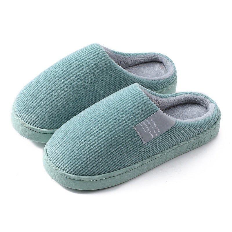 #26 - Corduroy Anti-Slip Plush Slippers
