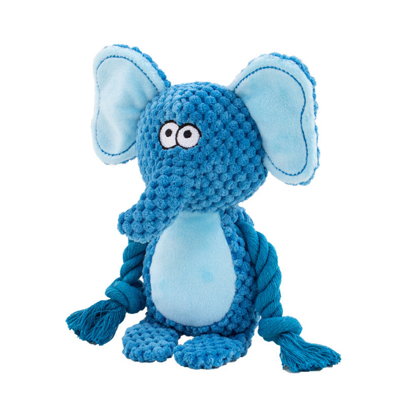 Tug and Squeak Dog Toy