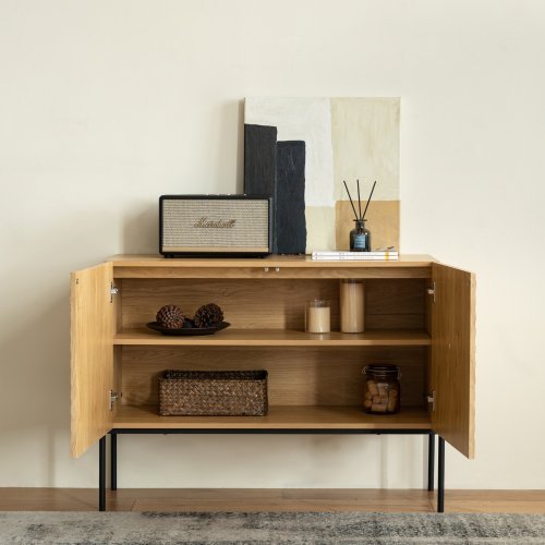 Fiberboard Groove Storage Cabinet