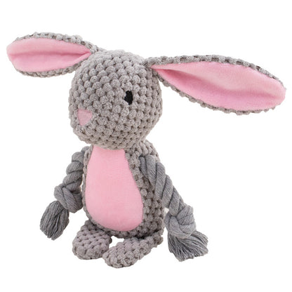 Tug and Squeak Dog Toy