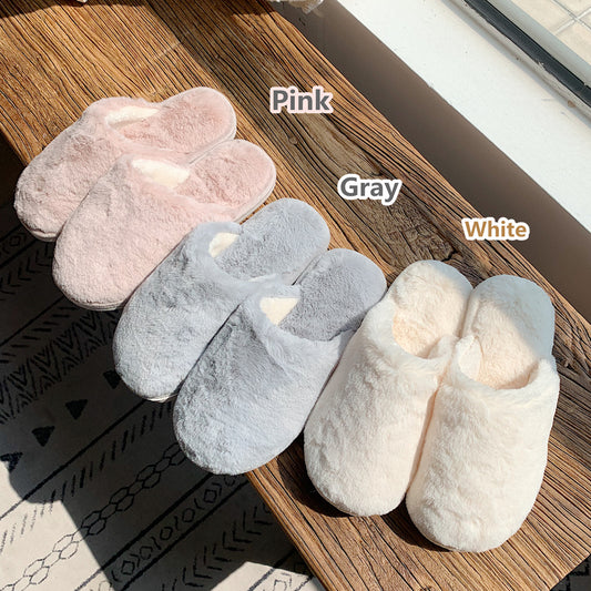 #7 - Women's Solid Color Cotton Slippers