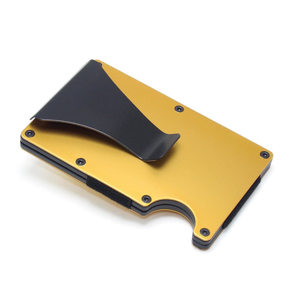 Sleek Carbon Fiber Wallet with Money Clip