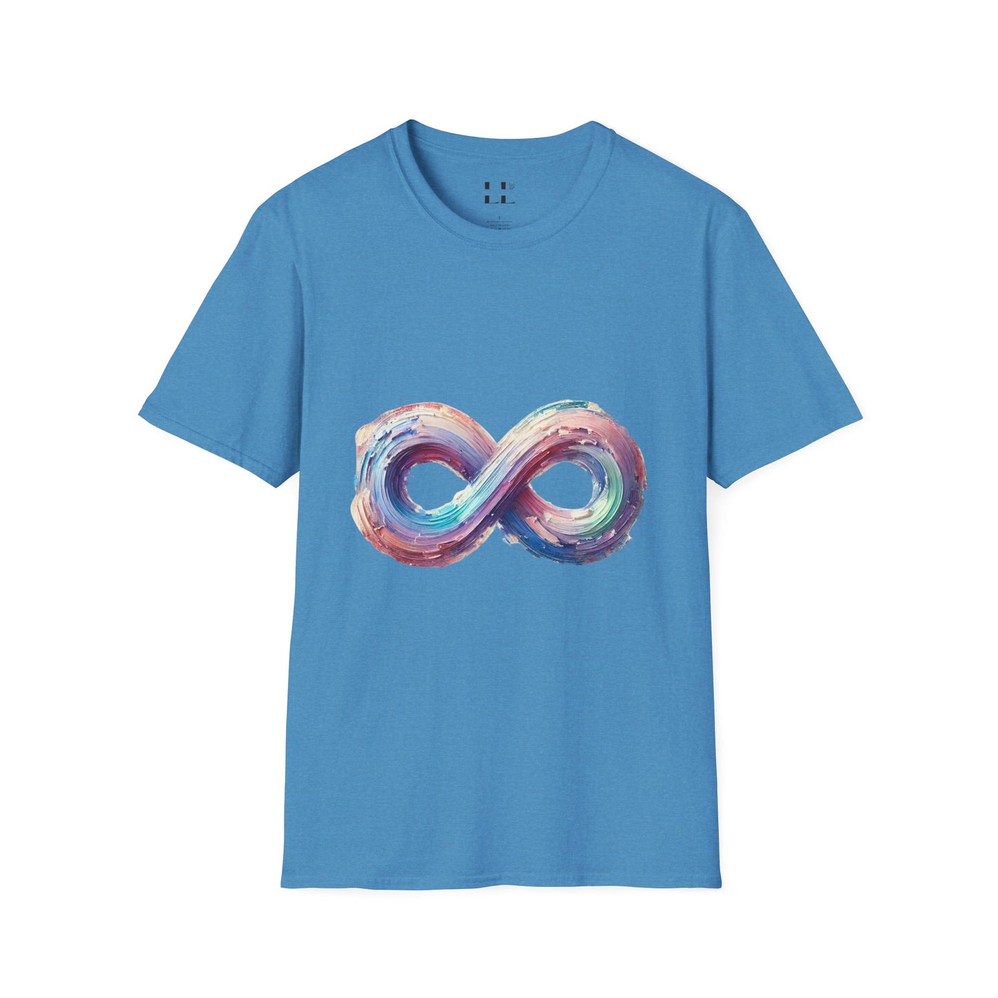 Vibrant Pastel Infinity T-Shirt - Perfect for Spring and Summer Celebrations & Gift