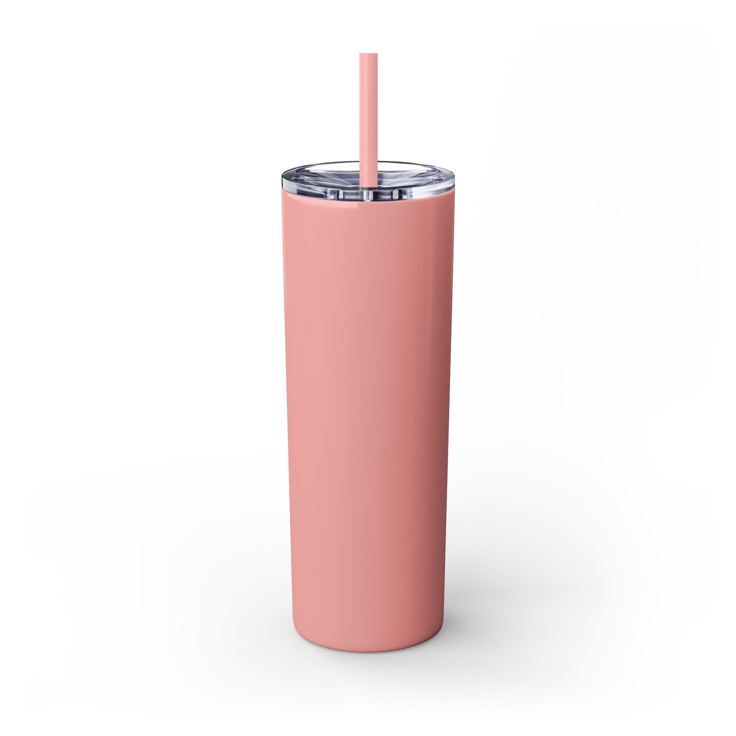 20oz Skinny Tumbler with Straw - Sip. Smile. Repeat.