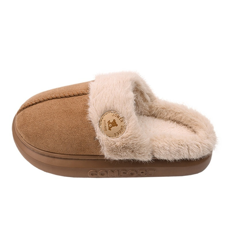 #25 - Women's Thick Soled Plush Slippers