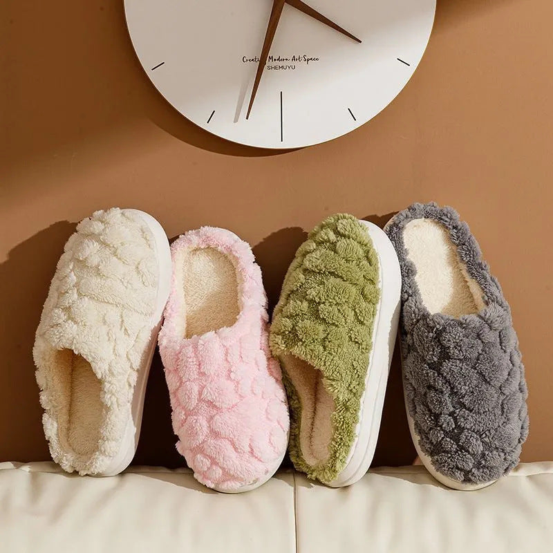 #20 Unisex Anti-Skid Plush Slippers