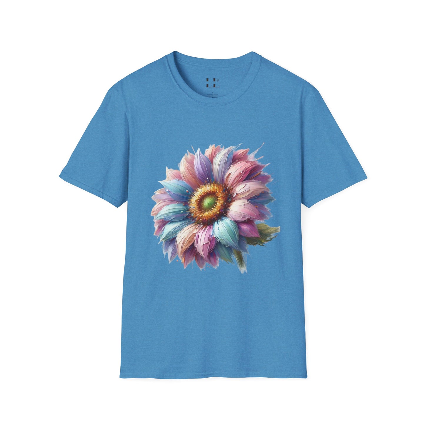Vibrant Pastel Sunflower T-Shirt - Perfect for Spring and Summer Celebrations & Gift