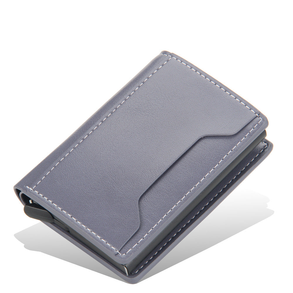 Men's Anti-Theft Leather Card Holder