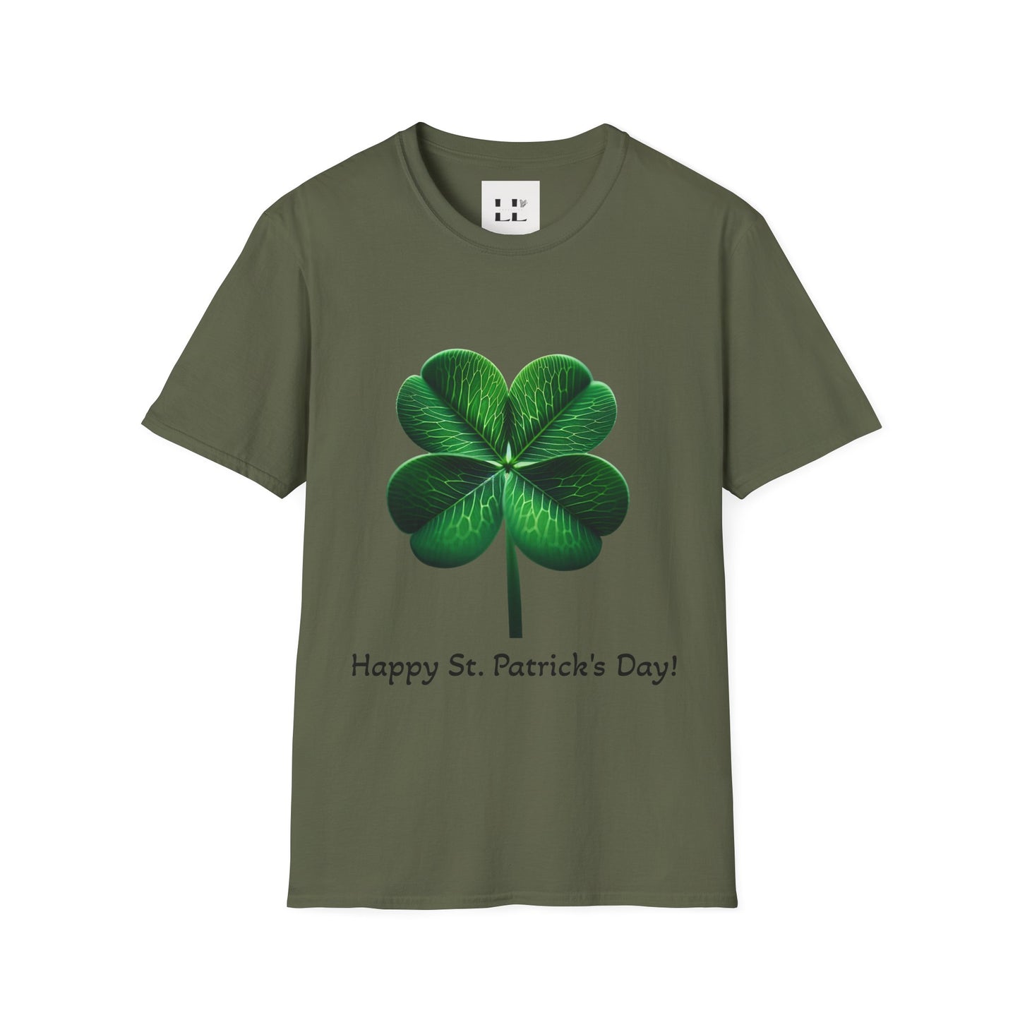 Unisex St. Patrick's Day T-Shirt - Happy St. Patrick's Day Shamrock Tee