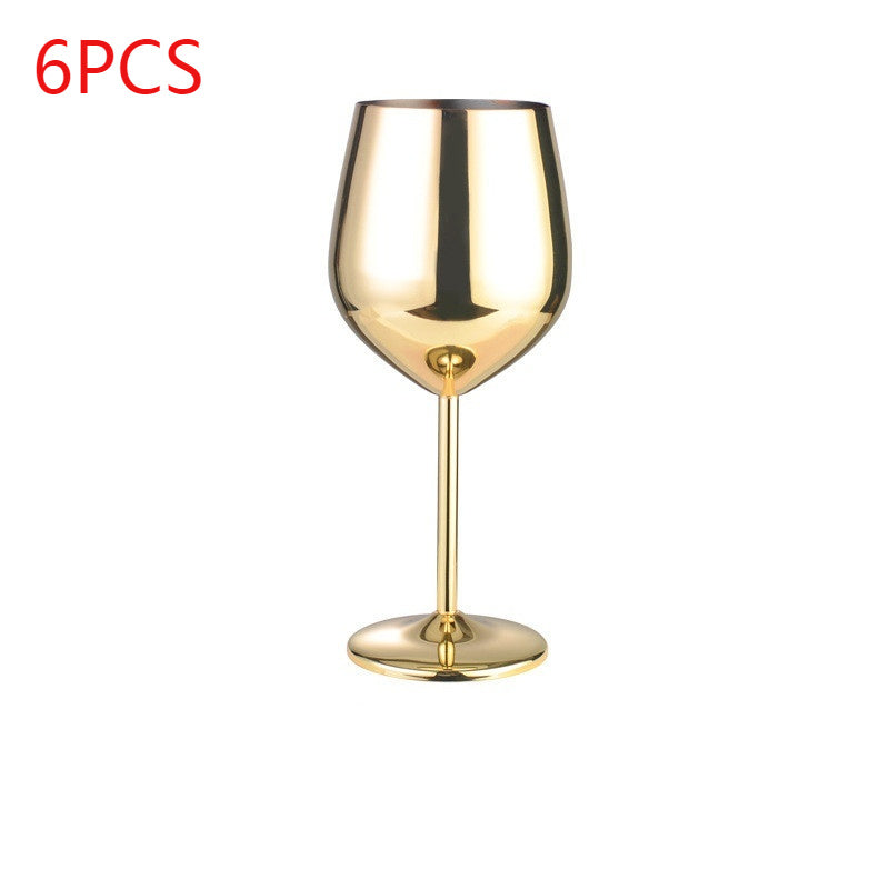 Stainless Steel Wine Goblets
