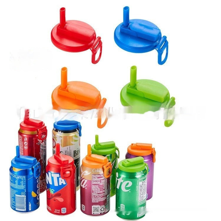 Soda Can Covers w / Straw