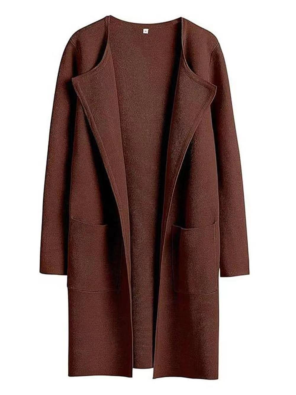 Casual Turn-Down Collar Coat