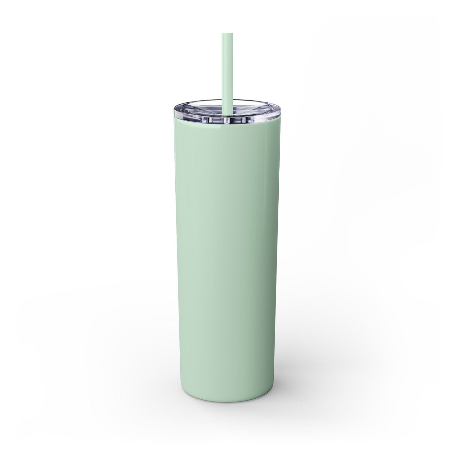 20oz Skinny Tumbler with Straw - Sip. Smile. Repeat.