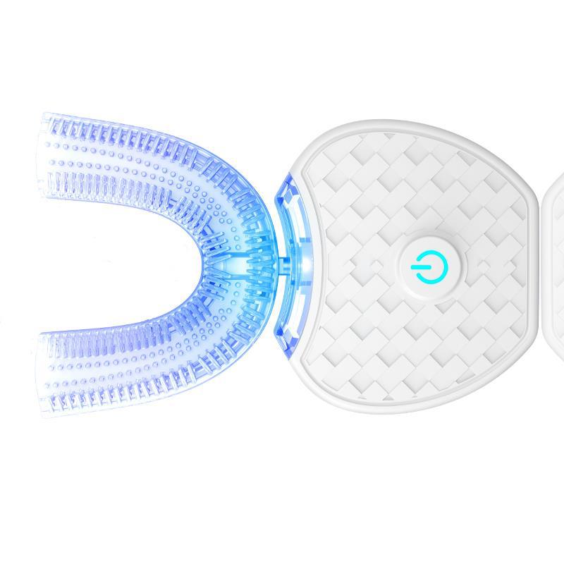 360° Automatic Toothbrush with Whitening Blue Light