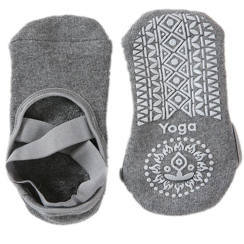Grip-Perfect Cross Belt Yoga Socks