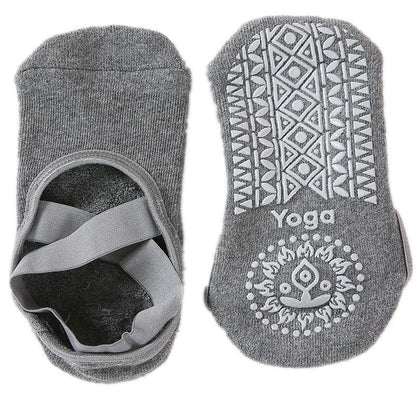 Grip-Perfect Cross Belt Yoga Socks