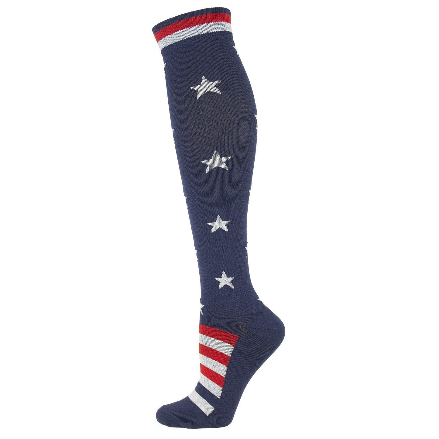 Outdoor Cycling Fitness Patriotic Compression Socks