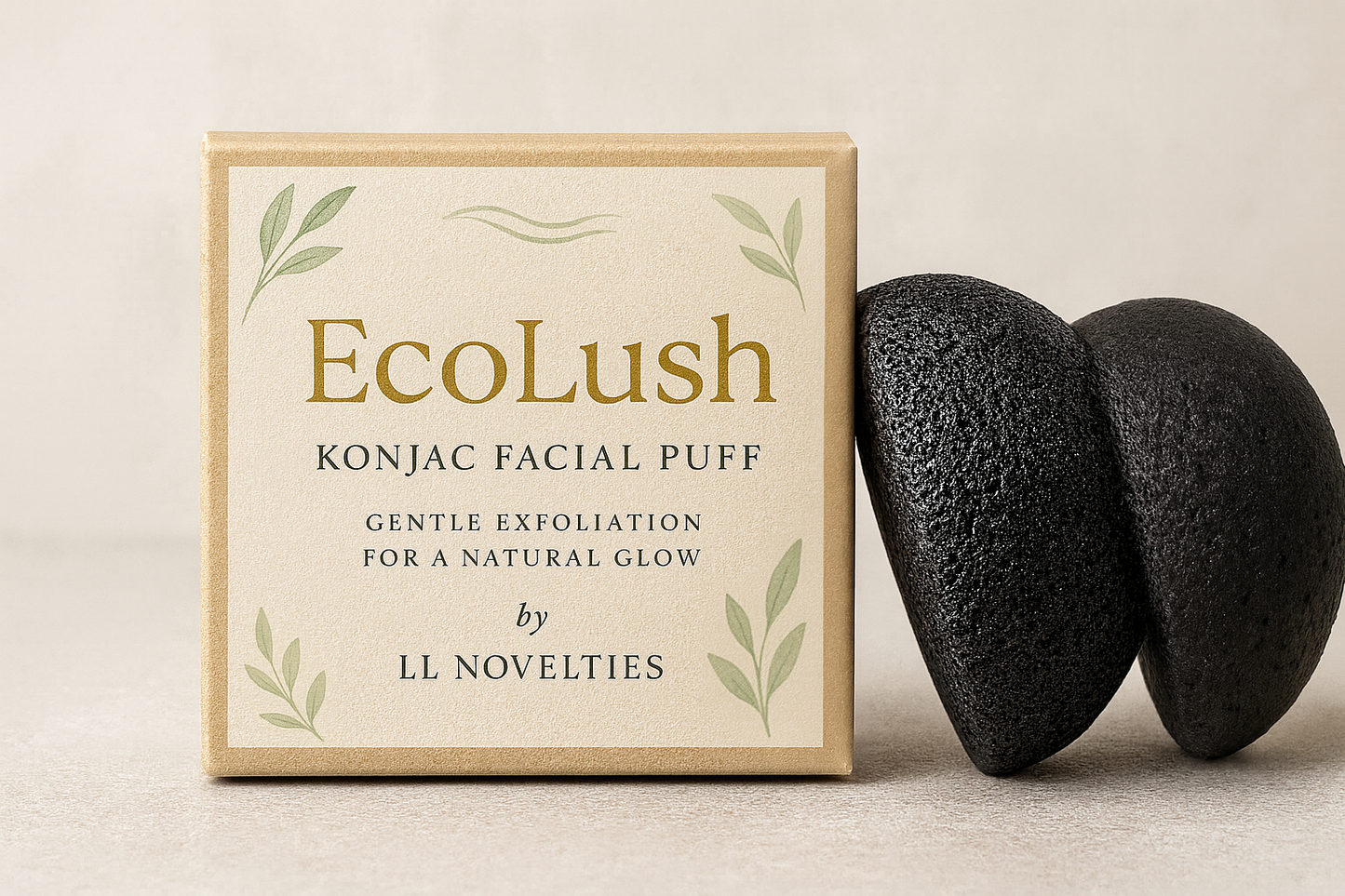 EcoLush Konjac Facial Puff
